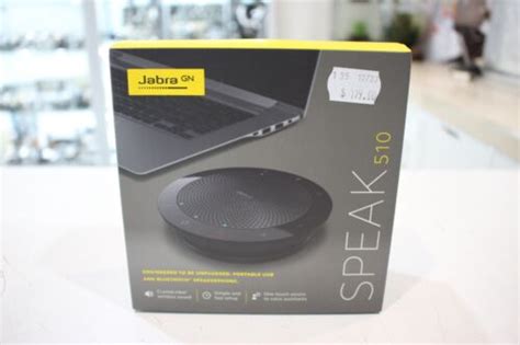 Jabra Speak 510 Portable Bluetooth Speakerphone Black 706487013327 EBay