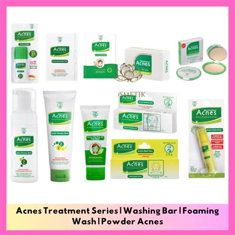 Jual AiLiN Acnes Treatment Series Washing Bar Foaming Wash Powder