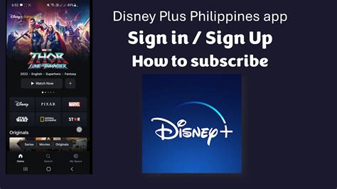 Disney Plus Philippines Sign In Sign Up Subscribe Tagalog Youtube