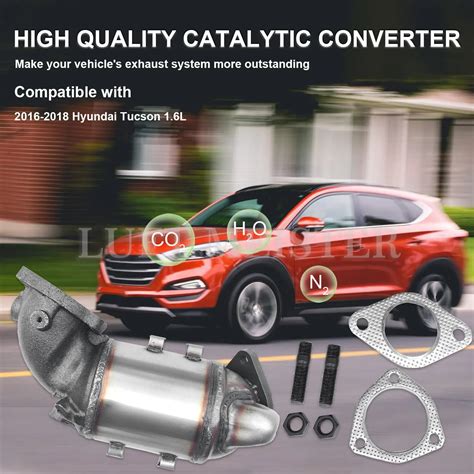 100 New Exhaust Catalytic Converter For 2016 2017 2018 Hyundai Tucson