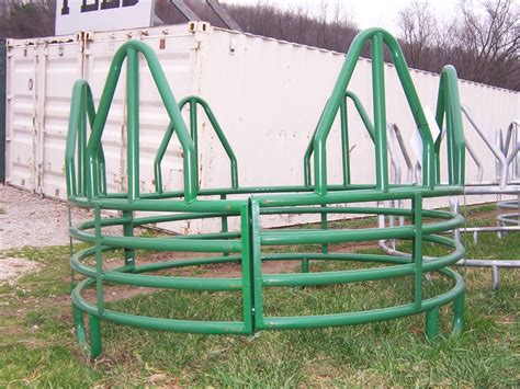 6 Foot Horse Round Bale Feeder Horse Round Bale Feeder Livestock