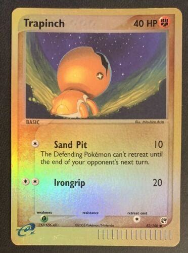 Trapinch Reverse Holo Prices Pokemon Sandstorm Pokemon Cards