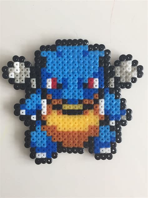 Blastoise Pokemon Strijkkralen Hama Beads Pokemon Perler Beads