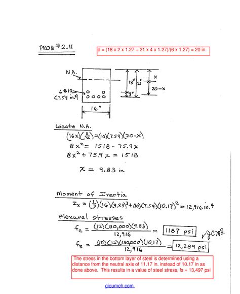 Solution Manual Design Of Reinforced Concrete 10th Edition Pdf Mccormac