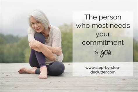 Commitments To Myself Step By Step Declutter