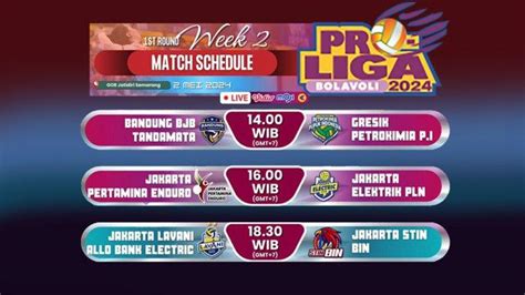 4 Berita Populer Proliga 2024 Jadwal Lengkap Pekan 2 Di Semarang Ada