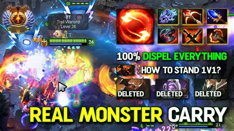 REAL MONSTER HARD CARRY Troll Warlord Max Slotted Item Build 100