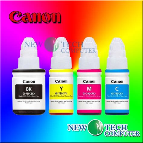 Original Canon Ink Gi Black Ml Cyan Yellow Magenta Ml