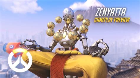 Zenyatta Gameplay Preview Overwatch P Hd Fps Youtube