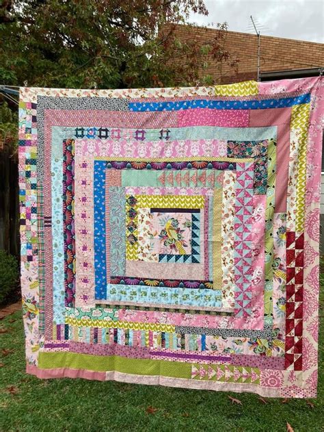 Pin By Kathy Ward On Bits And Pieces Colorful Quilts Scrap Quilt