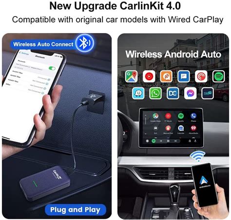 Carlinkit Wireless Carplay Und Wireless Android Auto Fur Autos Ebay