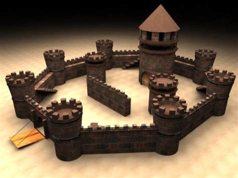 3d Fort Models Turbosquid