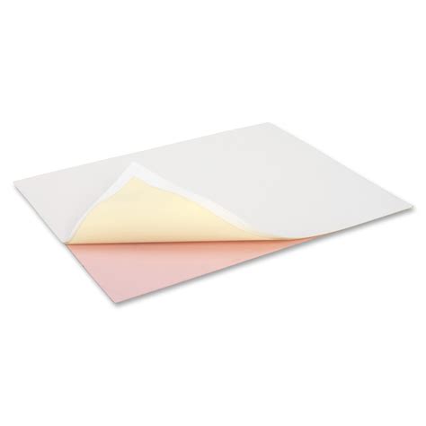 Ncr Paper Superior 3 Part Straight Carbonless Paper White