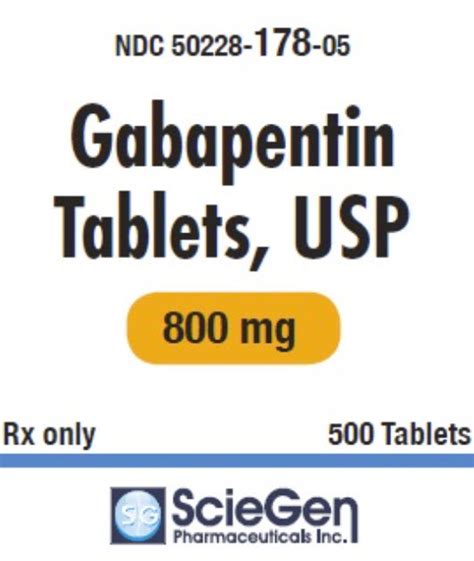 GABAPENTIN 800MG (NEURONTIN)