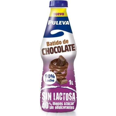 Batido de chocolate 40 menos azúcar Puleva sin gluten sin lactosa