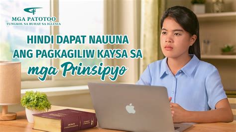 Tagalog Testimony Video Hindi Dapat Nauuna Ang Pagkagiliw Kaysa Sa