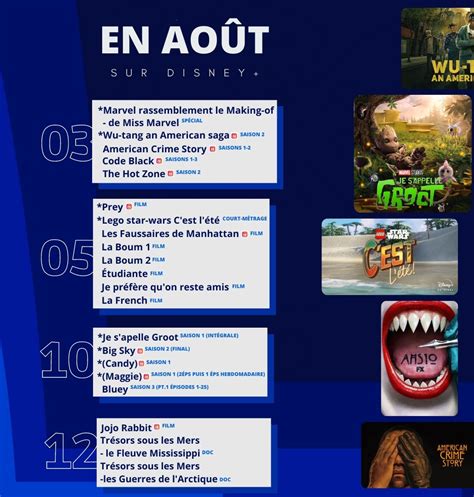 Disney Actu on Twitter RT disneyplus actu Découvrez le programme