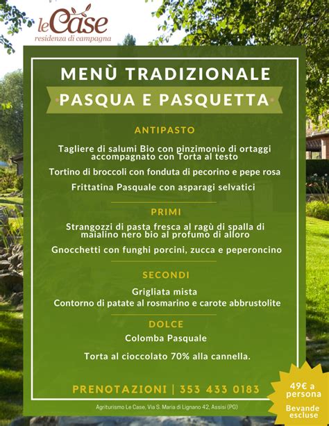 Agriturismo Assisi Men Pasqua E Pasquetta Le Case