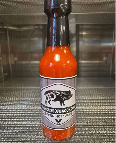 Bacon Hot Sauce Jd S House Of Bacon Hot Sauce 5oz Bottles