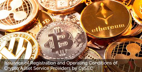 Issuance Of Registration And Operating Conditions Of Crypto Asset