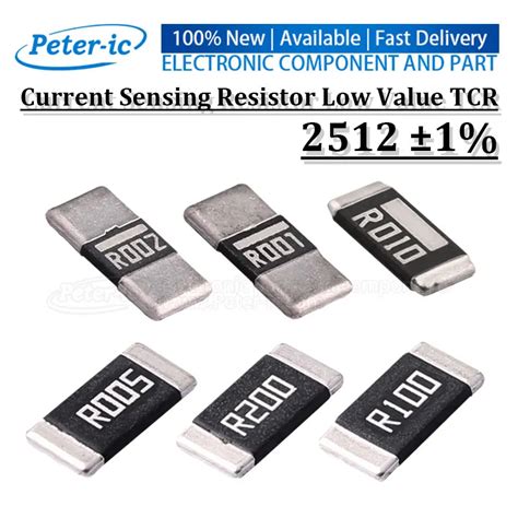 Резистор 2512 SMD 1 Вт 1% R001 R002 R003 R005 R008 R010 R015 R020 R025 ...
