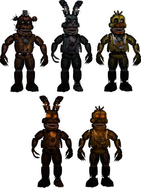 Funtime Nightmare Animatronics Part 1 By Livingcorpse7 On Deviantart