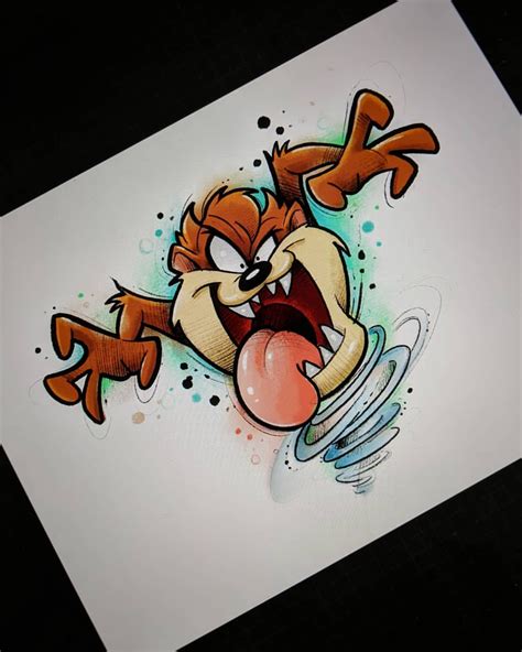 Ochre On Instagram Taz Looney Tunes Diseño Reservado Not Available Agenda Abre Próximamente