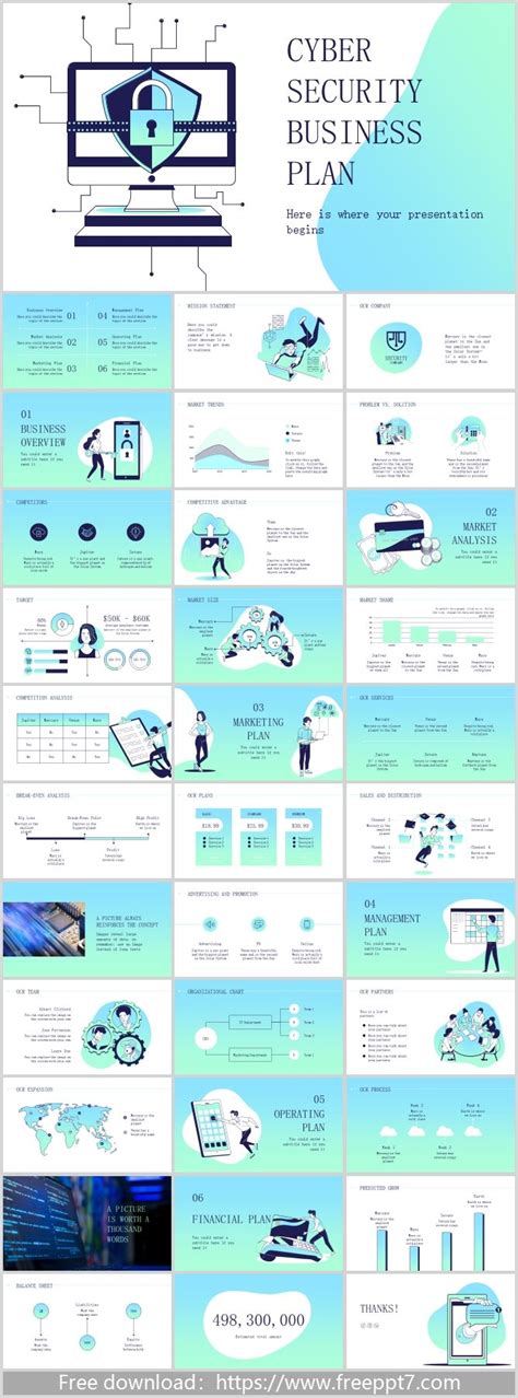 Cyber security PowerPoint templates | Powerpoint design templates ...