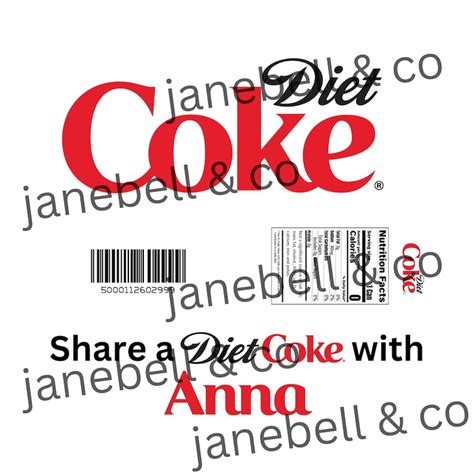 Diet Coke 20 Oz Tumbler Digital Download Pdf Jpeg And Png Tumbler 93x82 Etsy