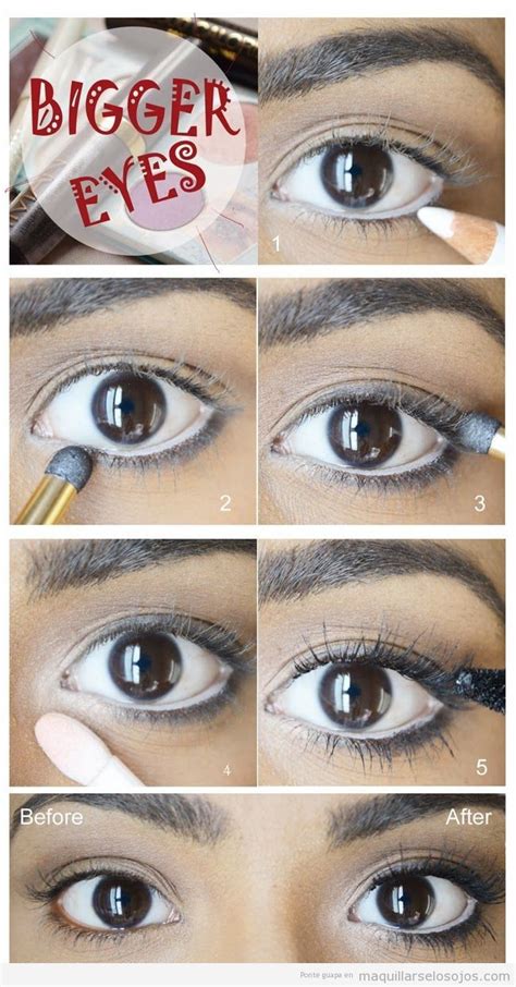 Maquillaje Para Ojos Grandes Paso A Paso Consejos Ojos