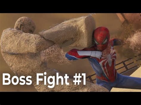 Marvel's Spider-Man 2 - Sandman Boss Fight (Ultimate Difficulty) - YouTube