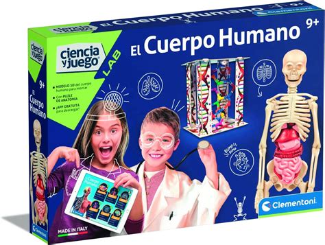 Clementoni El Cuerpo Humano Juego Cient Fico Aprender Anatom A A