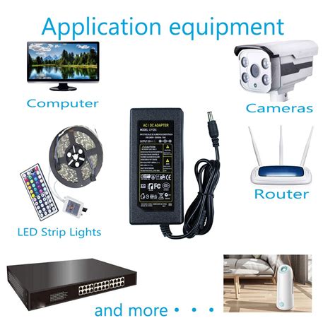 12v 5a Voeding Adapter Ac 110 220v Naar Dc Univers Grandado