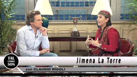 CLAUDIO RÍGOLI en TAL COMO SON con JIMENA LA TORRE YouTube