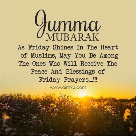 40 Jummah Mubarak Status Quotes Dua Images Captions And Greetings Artofit