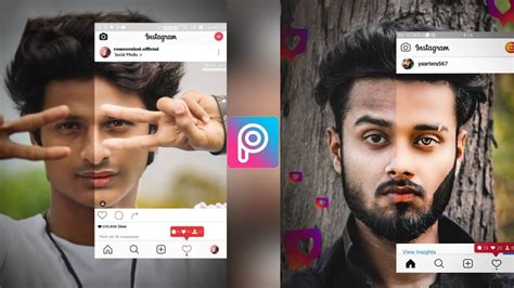 Instagram Viral Photo Editing Tutorial In Picsart Manipulation