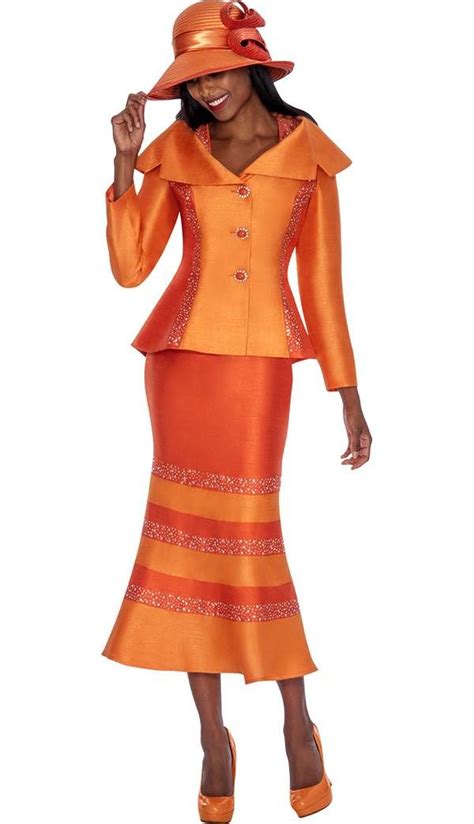 Gmi G Pumpkin Spice Womens Church Suits Church Clothes Church