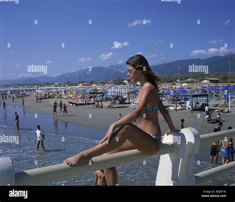 Forte Dei Marmi Tuscany Italy Stock Photo Alamy