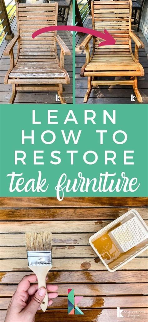 4 Steps To Restoring Teak Furniture Artofit