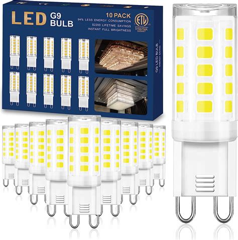 Winshine Pack G Led Bulb T Chandelier Light Bulbs K Daylight