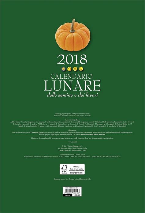 Calendario Lunare Delle Semine E Dei Lavori Mesi Di Cose Da