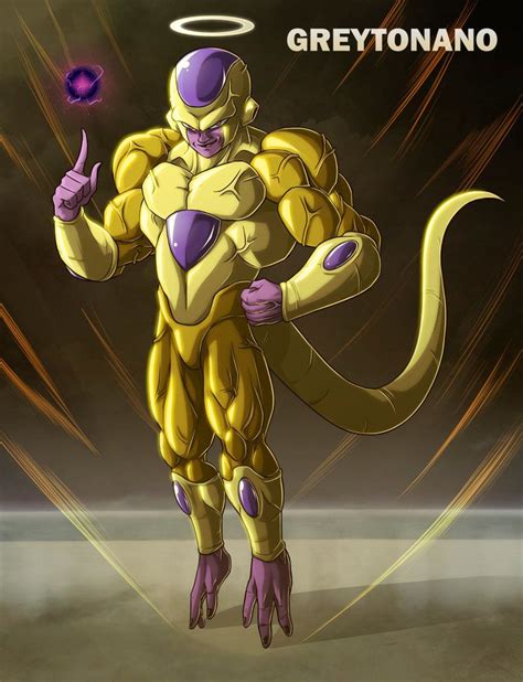 Full Power Golden Frieza V2 By Greytonano Dragões Freeza Dourado