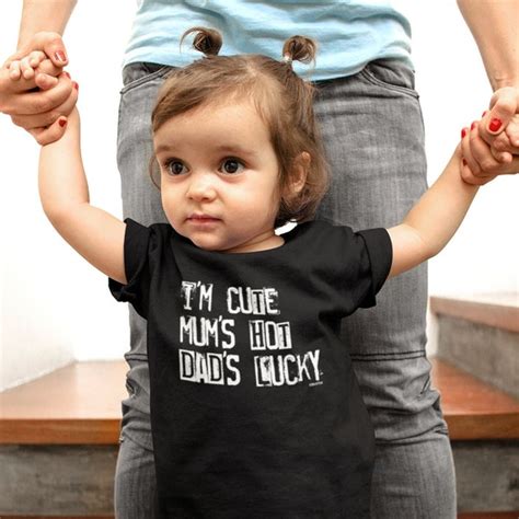 Im Cute Moms Hot Dads Lucky Etsy