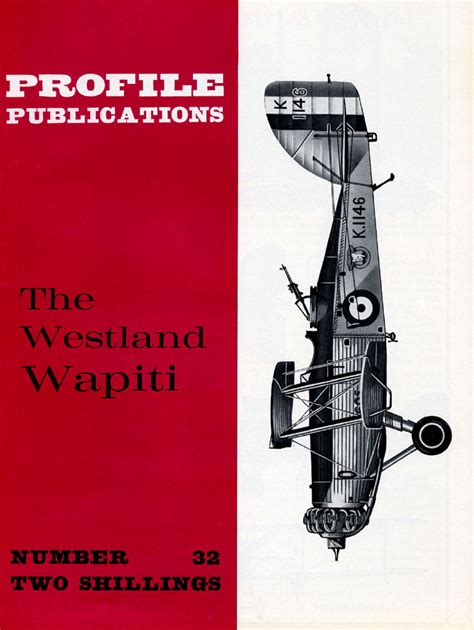 Rclibrary Profile Publications No 032 Westland Wapiti Title