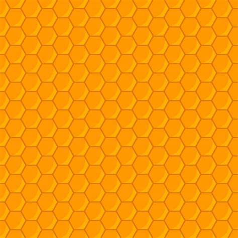 Fondo De Vector De Abeja De Panal Vector Premium