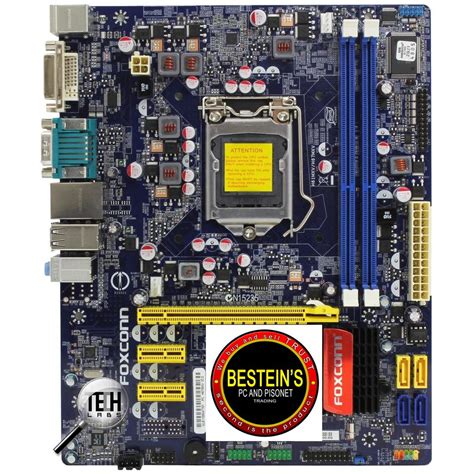 MOTHERBOARD Foxconn H61MXV Motherboard Micro ATX LGA1155 Socket