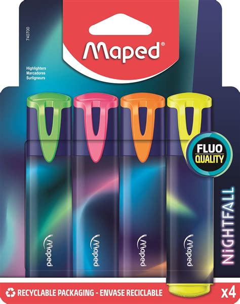 Maped Fluo Peps Classic Pochette De Surligneurs Amazon Fr