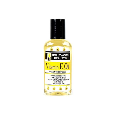 Hollywood Beauty Vitamin E Oil Prevent Dryness 2oz