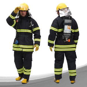 Top Quality Firefighter Suits Durable Fire Retardant