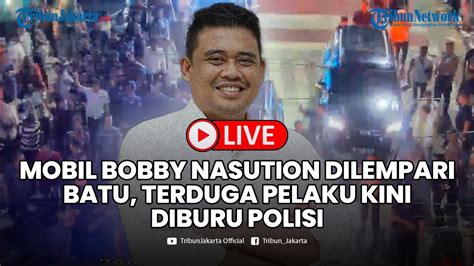 Mobil Bobby Nasution Dilempari Batu Usai Debat Cagub Medan Terduga